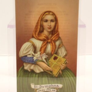 St. Dymphna Prayer Card