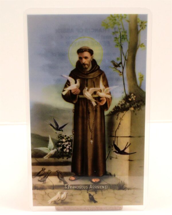 St. Francis of Assisi Prayer Card