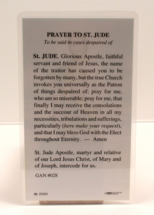 CLEARANCE: St. Jude Prayer Card