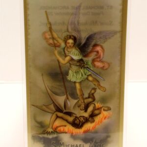 St. Michael Prayer Card