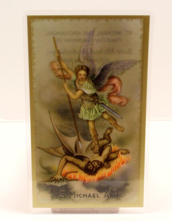 St. Michael Prayer Card