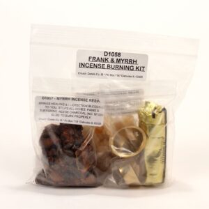 Frank and Myrrh Resin Incense Burning Kit