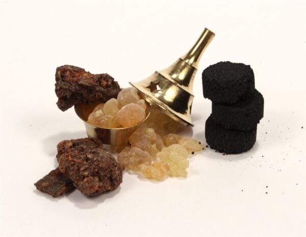 Frank and Myrrh Resin Incense Burning Kit