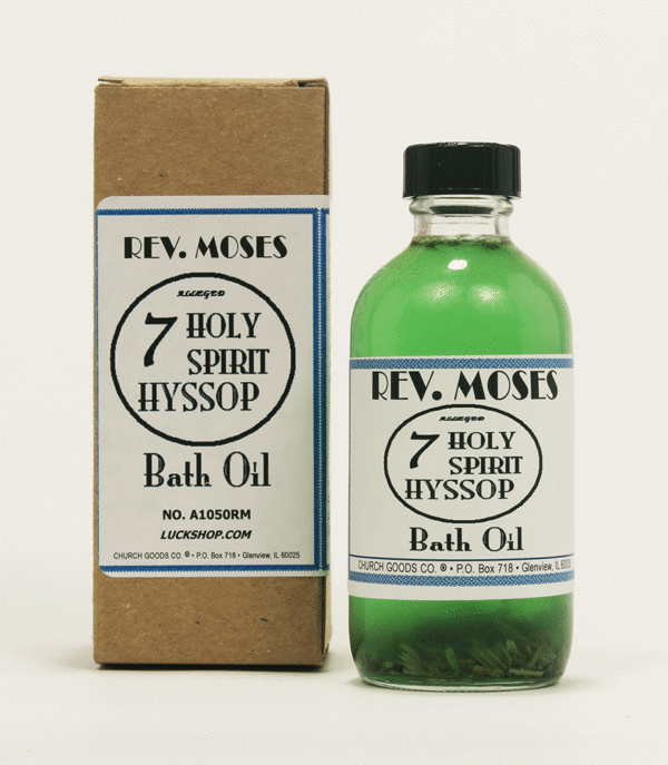 Rev. Moses 7 Holy Spirit Hyssop Bath Oil