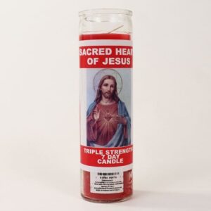 Sacred Heart 7 Day Blessed Candle