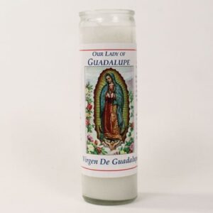 Virgin Guadalupe 7 Day Blessed Candle