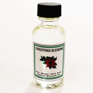 Rev. Moses CHRISTMAS BLESSING 100% Pure OIL