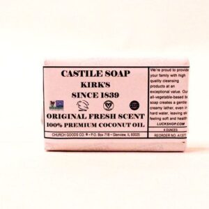 Castile Soap- Kirk's (since 1839)