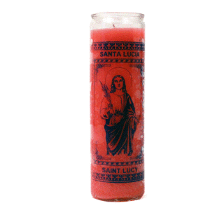 Saint Lucy 7 Day Blessed Candle