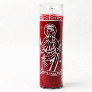 Saint Barbara 7 Day Blessed Candle