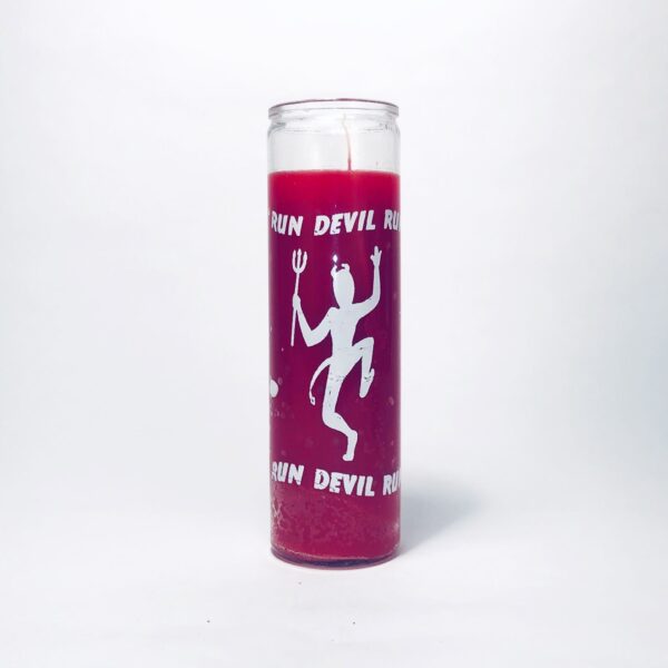 Run Devil Run (Red) 7 Day Blessed Candle