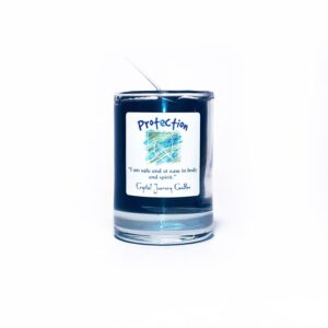 Protection Herbal Magical Soy Votive Candle