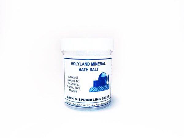 Holyland Mineral Bath Salt  4 oz Jar