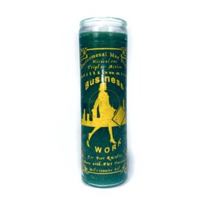 Business/Work/Millionaires Candle - Green