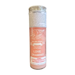 Attraction/Love Drawing/Come to Me Triple Strength Fixed 7 Day Candle