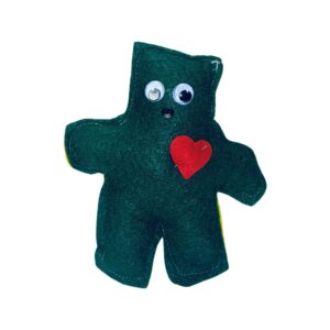 GREEN/YELLOW BLESSED VOODOO DOLL