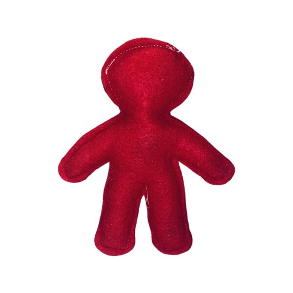 RED BLESSED VOODOO DOLL