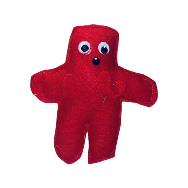 RED/PINK BLESSED VOODOO DOLL