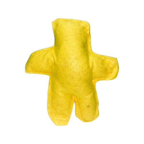 YELLOW BLESSED VOODOO DOLL