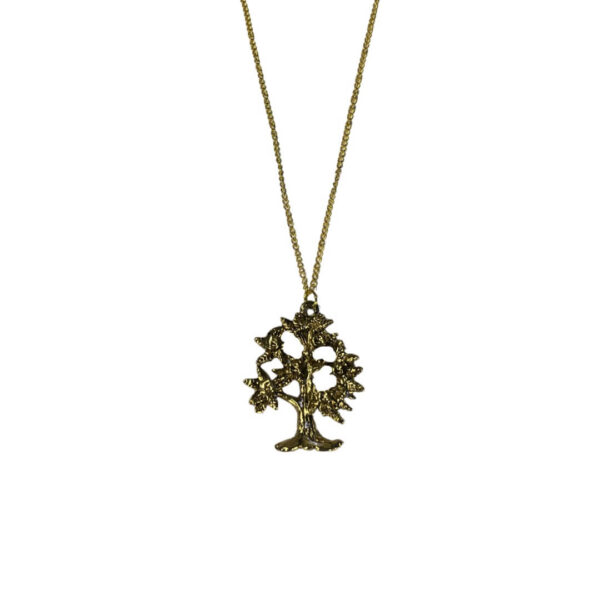 Gold Money Tree Necklace