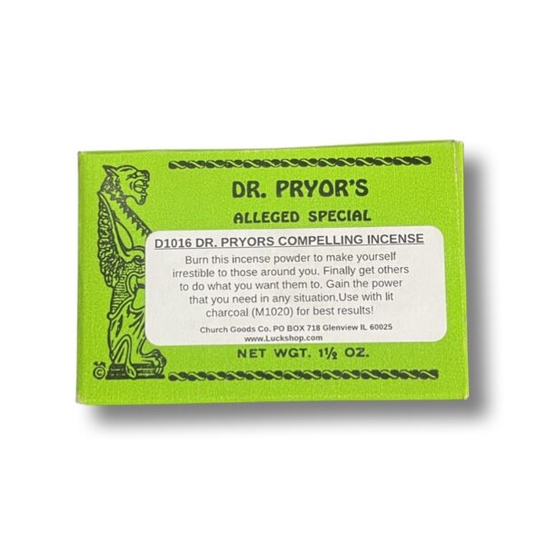 Dr. Pryors compelling incense